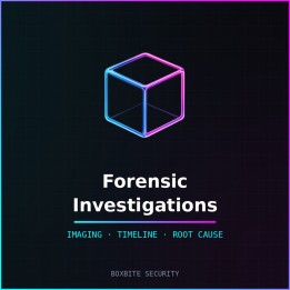 Forensic Investigations — BoxBite Security